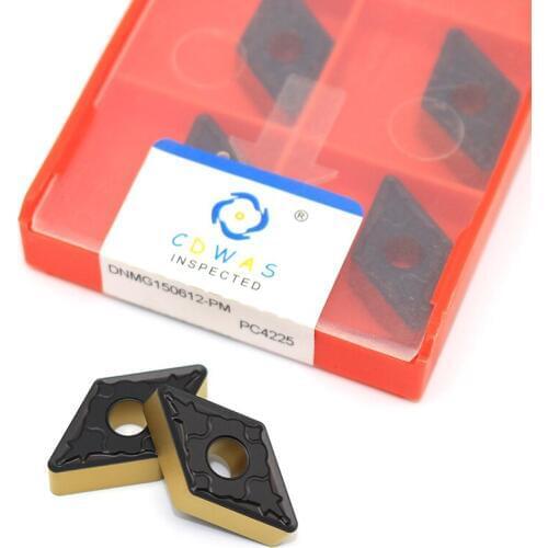 DNMG150612 PM PC4225 External Turning tool High Quality DNMG 150612 Tungsten Carbide Insert CNC Lathe Cutter Tool For Steel