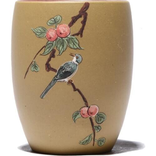 Duan mud, gung Fu,Master Cup, Tea Cup,130cc,Large Drinkwear, Hand-painted,Set,Bowl,High Quality,Handmade,Free Shipping