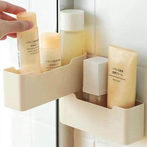 Double layer Bathroom Kitchen Storage Shelf Kitchen Wall Hang Drain Bathroom Organizer Rectangle Bathroom Organize Cocina