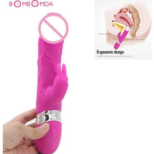 Clit Stimulation Erotic Vibrators Adult Sex Toys For Women Female Masturbator Silicone Vibrator Waterproof G Spot Vagina Massage