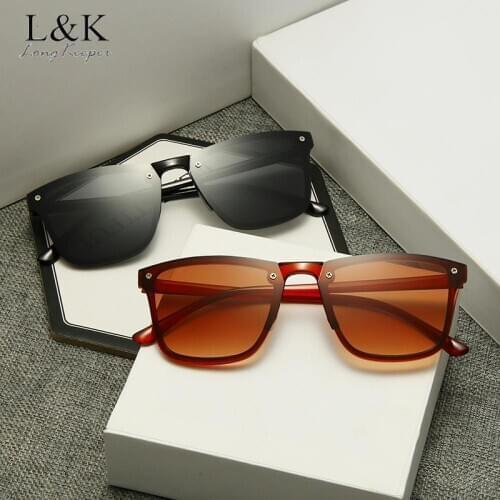 Classic Square Sunglasses Men Women Brand Design Driving Sun Glasses Shades Unisex UV400 Fishing Mirror Eyewear gafas de so