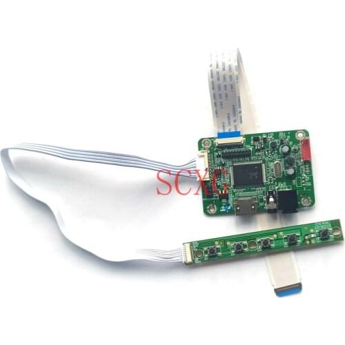 Laptop Screen drive controller board KIT LED Matrix 1366*768 Fit B140XTN04.3/E B140XW01 V4 G140XTN01.0 HDMI-compatible EDP-30Pin