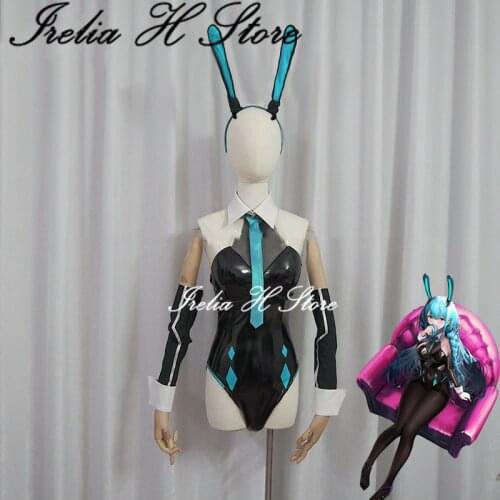 Irelia H Store Azur Lane Bunny Girl Boise Cosplay Costume sexy bunny girl Custom made/size