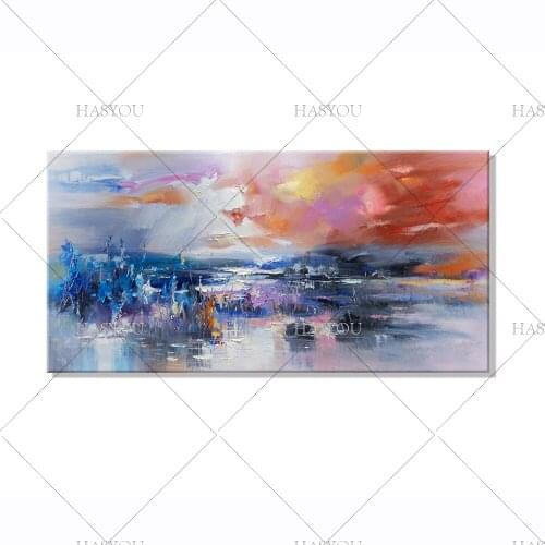 Beautiful Home Decor Oil Painting Abstract Wall Picture Handmade Modern Art Oil Painting For Wall Decor Unframed