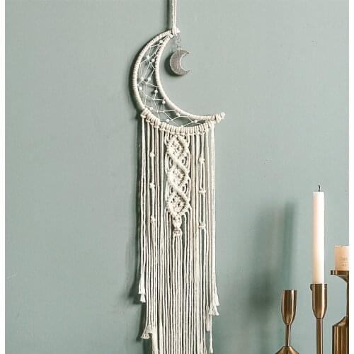 Colorful Decorative Dream Catcher Wall Hanging Dreamcatcher Pendant Creative Car Hanging kids Room Home Wind Chimes Decorations