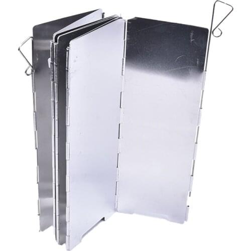 8Plates Foldable Gas Stove Outdoor Camping Cooking Windbreak Camping Equipment