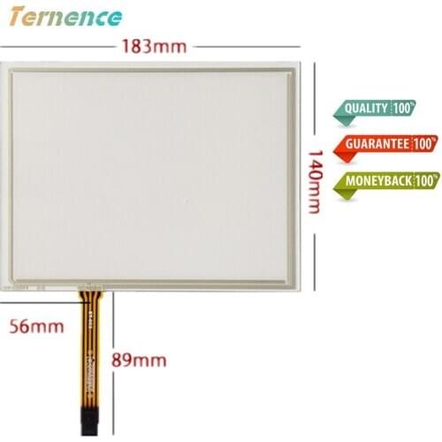 Skylarpu 8''inch 183mm*140mm Touchscreen Resistance industrial equipment touch screen panel Glass Digitizer handwritten