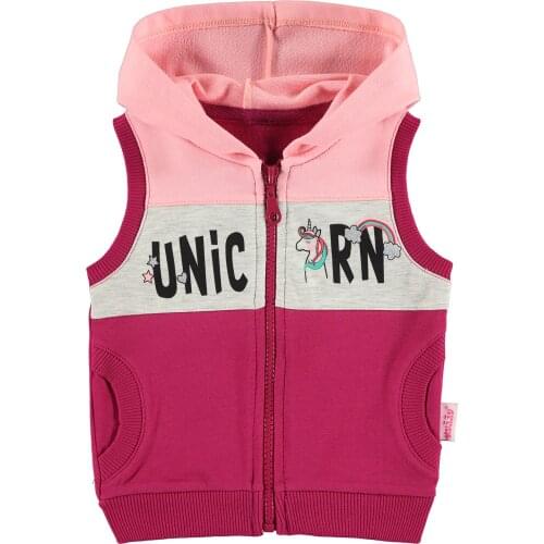 Baby vest baby clothing spring coat children clothes warm hooded cotton baby boys girls vest 6-18 month
