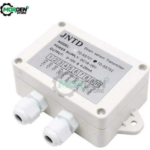 0-5V (10V)/4-20mA load cell sensor amplifier transmitters strain Weigh sensor DC 18-26V Weighing Transmitter Amplifier