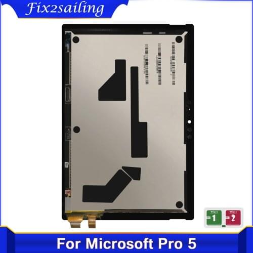 100%Test Lcd For Microsoft Surface Pro 5 1796 LCD Display Touch Digitizer Full Assembly LP123WQ1 For Microsoft Surface Pro5 Lcd