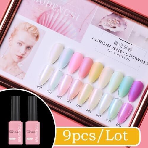 15ml 9 Colors Gel Nail Polish Nail Color Nail Gel varnish Soak Off UV Gel Varnish Base Coat No Wipe Top Coat