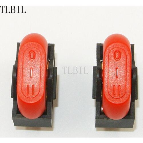 4Pcs Hair dryer switch,Rocker Switch,3 position ON OFF switch