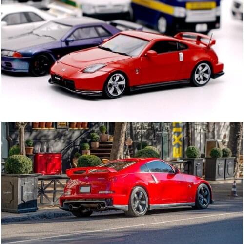 J-COLLECTION 1:43 350Z NISSAN FAIRLADY Z NISMO 380RS Collection Edition Resin Metal Diecast Model Race Car Kids Toys