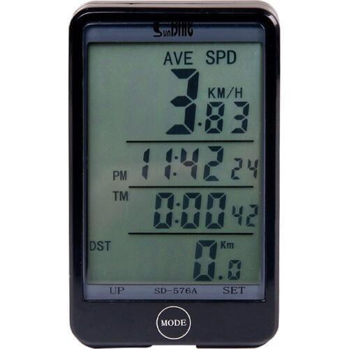 Wireless Bike Computer LCD Display For Electric Bike Scooter