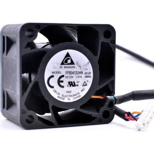 FFB0412UHN 4cm 4028 40x40x28mm DC12V 1.01A 1U 2U server power supply large air volume cooling fan