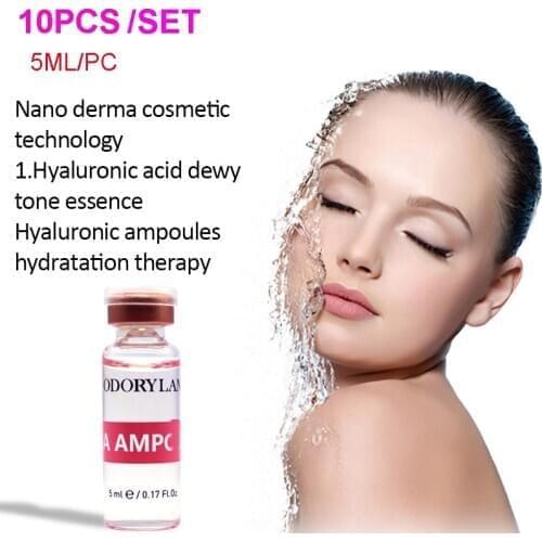 HA Collagen Hyaluronic Acid BB Cream Glow Skin Whiten Serum Meso Ampoule Crosslinked Microneedle Instrument For Hyaluron Gun Pen