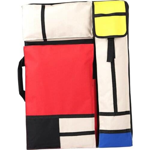 Canvas Artist Portfolio Carry Shoulder Bag Multifunctional Bags for Drawing Sketching Painting
