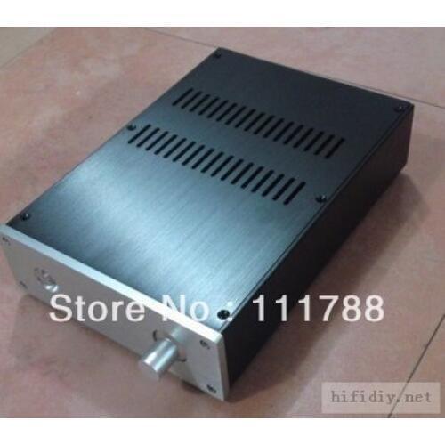 K- 2207-Full Aluminum Amplifier Enclosure / Case DIY Include( In/out Terminas)