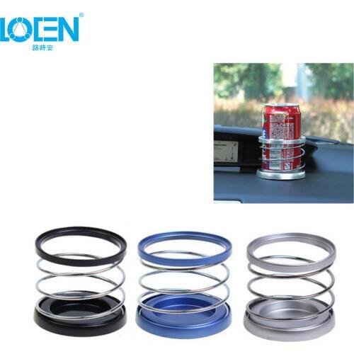LOEN Cup Holder Stowing Tidying Car Storage Organizer Universal Sunglasses Drink Phone Holder for Coins Keys Phone Stand
