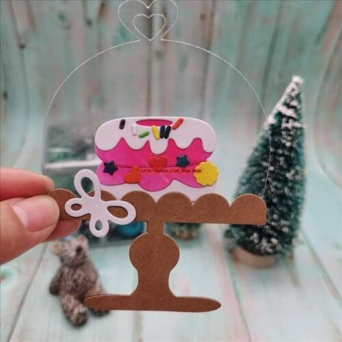 Birthday Cake metal cutting dies tree leaf decoration Scrapbook paper craft knife mould blade punch Dies Album Decorative Paper