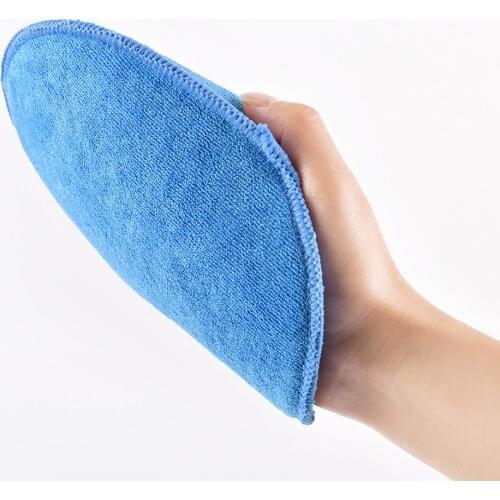 Soft Microfiber Car Wax Applicator Pad Polishing Sponge for apply and remove wax Auto Care Polish Foam Sponge