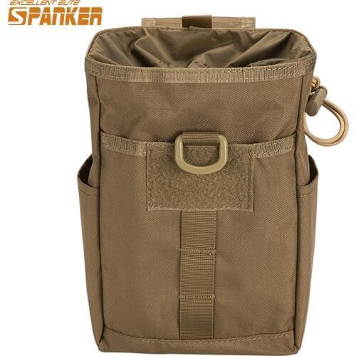 EXCELLENT ELITE SPANKER Tactical Molle Folding Dump Drop Pouch Storage Bag Folding Debris Pouch