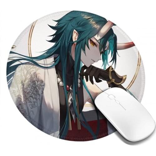 Hot selling cartoon anime kawaii mouse pad Genshin Impact gamer desktop laptop rubber mouse pad kawaii mouse pad small mouse pad