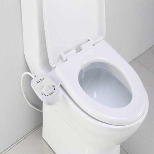 LIUYUE Slim Design Toilet Bidet Seat Attachment Non Electric Muslim Shattaf Sprayer for Personal Hygiene Fresh Water Spray