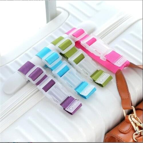 Adjustable Nylon Luggage Straps Luggage Accessories Hanging Buckle Straps Suitcase Bag Straps