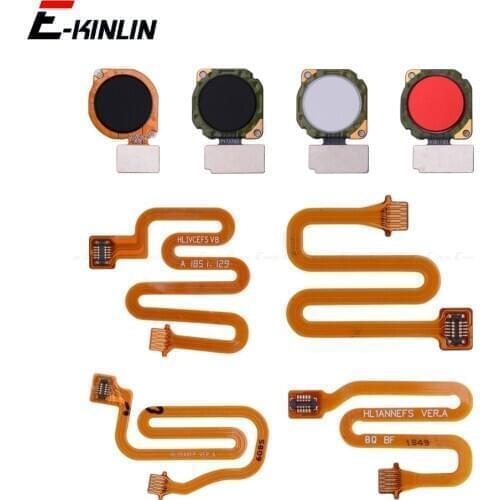 Touch ID Fingerprint Connector Scanner Sensor Home Return Key Menu Button Connection Flex For HuaWei Nova 5i 4 3 3i 3e