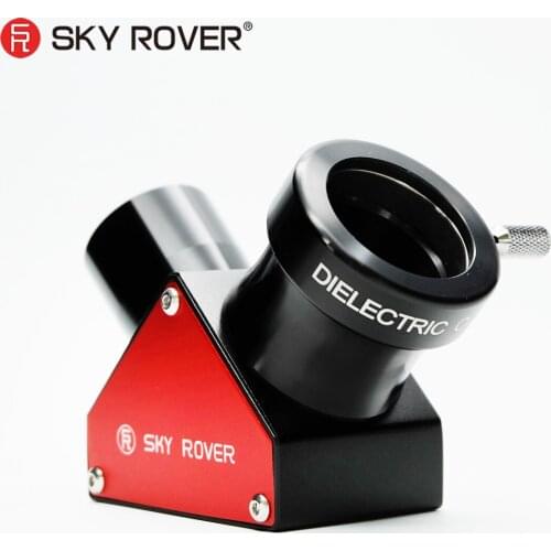 SKY ROVER 1.25" Telescope Diagonal Dielectric Coated 99% Reflective 1.25 Inches Mirror Adapter