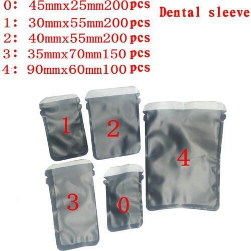 Dental Explosion-proof Bag X-ray Dental Articles Dental Articles X-disk Film Protective Bag for 5 Size
