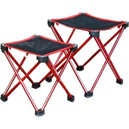 Ultralight Outdoor Fishing Chair Mini Folding Stool Portable Foldable Stool Lightweight Camping Chair for Fishing Travel Hiking