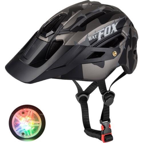 BATFOX 2020 Men Women Cycling Helmet TRAIL XC Bicycle Helmet MTB Bike Helmet Road Mountain Bicycle Helmet