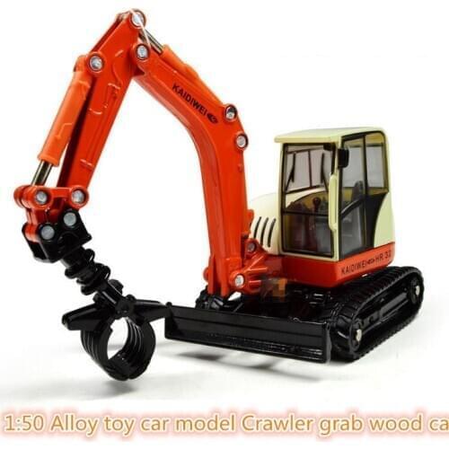 Free shipping!2014 super cool ! 1 : 50 alloy slide toy models construction vehicles Crawler grab wood car, Baby educational toys