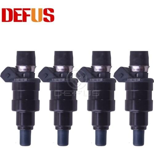 DEFUS 4PCS 0280150166 Tail Fuel Injector Bico Nozzle for Jaguar Nissan280 ZX ZXT XJ fuel injectors 028 015 0166 Injection New