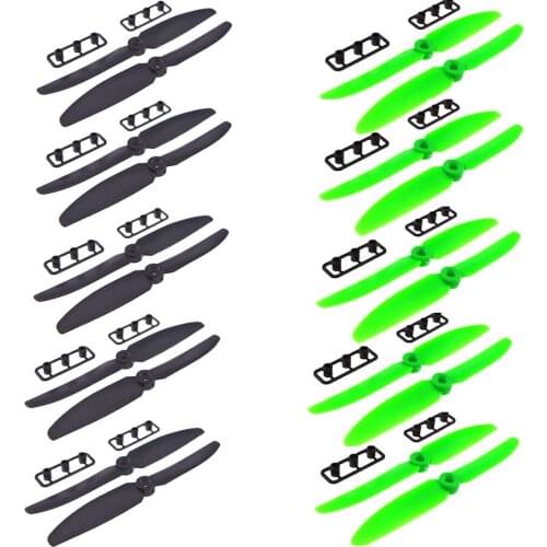 Cost-effective 10 pcs 5030 Propeller Two Propeller (ABS) Multicopter Helicopter for quadcopter QAV210 250 280 Accessories