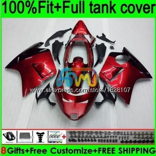 Injection For HONDA CBR1100XX Blackbird CBR1100 XX 96 97 98 99 00 01 Wine red hot 138BS.11 CBR 1100XX 02 03 04 05 06 07 Fairing