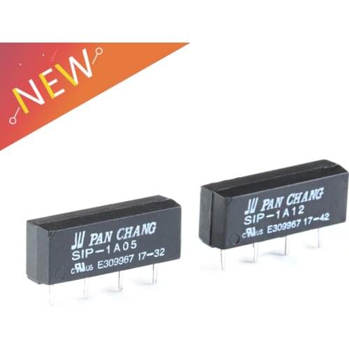 5V 12V Reed Relay Switch Module SIP-1A05 SIP-1A12 SIP-1A24 4PIN Reed Relay