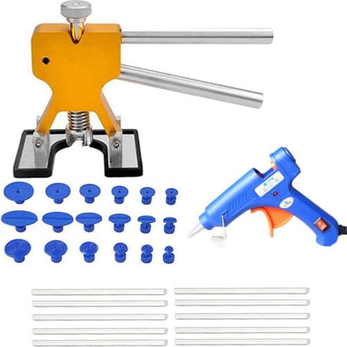 Car Paintless Dent Repair Kits Dent Repair Puller Removal Puller Tool with Glue Puller Tabs Removal car body Kits
