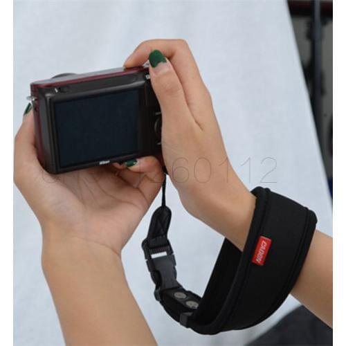 Nylon Portable Waterproof Non-slip Hand Grip Wrist Band Strap for SLR DSLR Camera Portable Hand Grip for SLR DSLR Camera