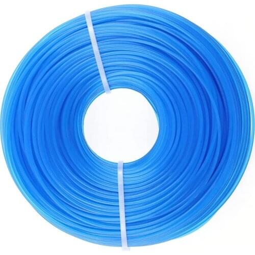 New Replacement 1.6mm x 100m Strimmer Line for Garden Grass Strimmer Strimmers Electric Brushcutter Nylon Cord Line Round Rope