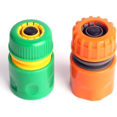 ABS 2 Type G 1/2'' Water Hose Quick Connectors Backflow-proof Irrigation Fast Joints Garden Watering Gun/Pipe Accessories