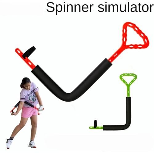 Warm-up Exercise Golf Spinner, Swing Trainer Correct Wrong Swing Do Indoor Swing Plane Motion Corrector Improve Swing Distance