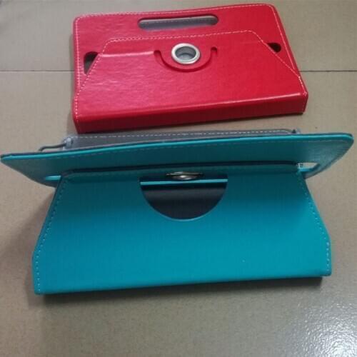 Myslc 360 Degree Rotating Cover for Dexp Ursus A270 Jet 3G/G270i/7MV 3G 7 Inch Tablet PU Leather Protective Case