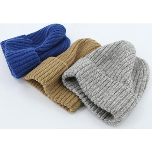 2020 ladies winter hat ladies new woolen hat knitted solid color cute hat girl autumn girl hat beanie warm hat ladies casual hat