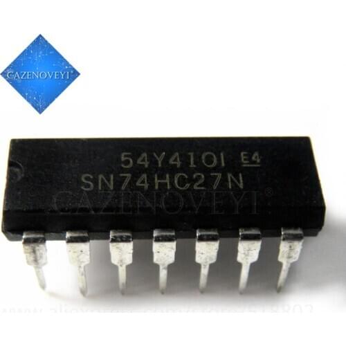 1pcs/lot SN74HC27N 74HC27AP 74HC27 DIP-14 In Stock