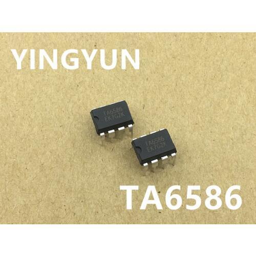 10pcs/lot TA6586 6586 DIP-8 Motor Driver IC New original