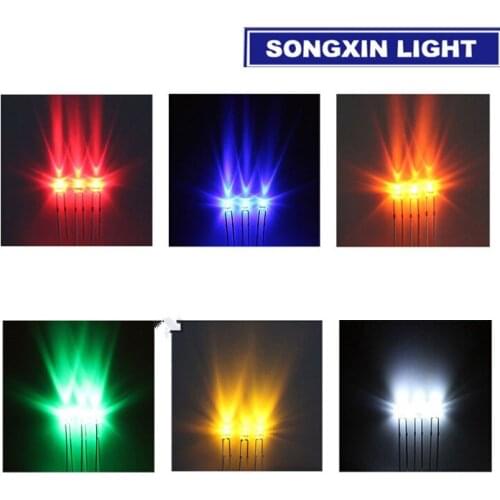 100pcs 1.8mm red yellow blue green white yellow green orange warm white pink Ultra Bright PLR water clear Transparent DIP LED