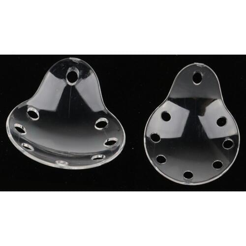 2Pcs 8 Holes Ventilated Eye Shield Cover Transparent - Needed After Cataract Surgery - Eye Care - Eye Protection